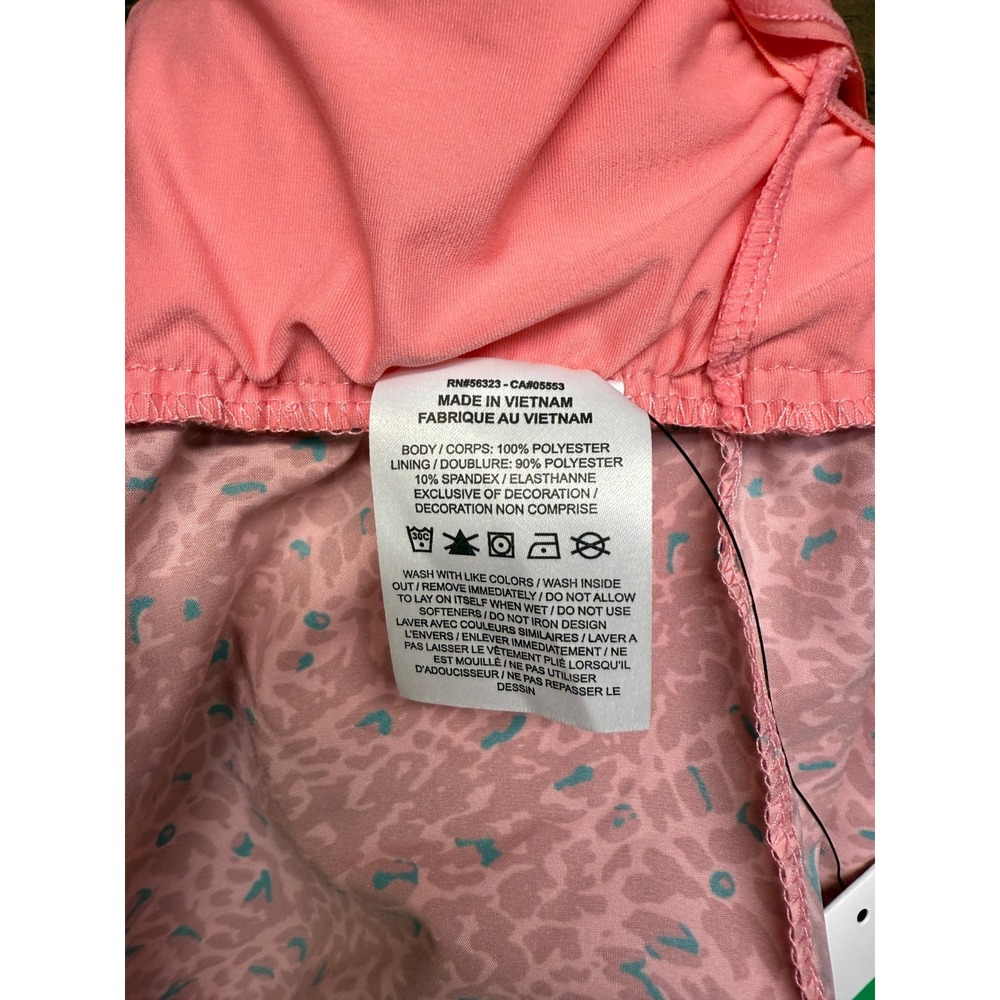 Nike Dri-FIT Training Shorts Women's XL Desert Coral 3" Brief-Lined HF4500-611 - Picture 6 of 7